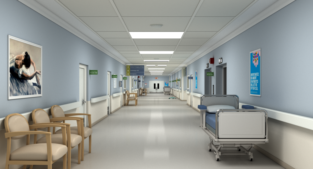 Hospital Wall Painting Services